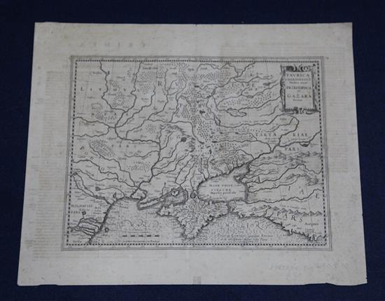 A collection of ten unframed engraved maps:-